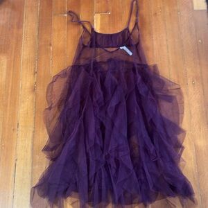 Free people tulle slip